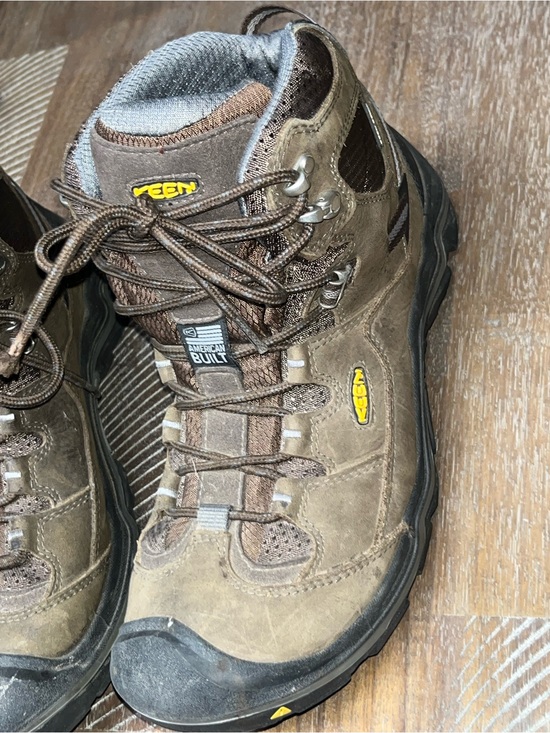 Keen Durand II Mid Men’s 10.5 Leather Waterproof Brown USA Made Hiking Boots main image 7